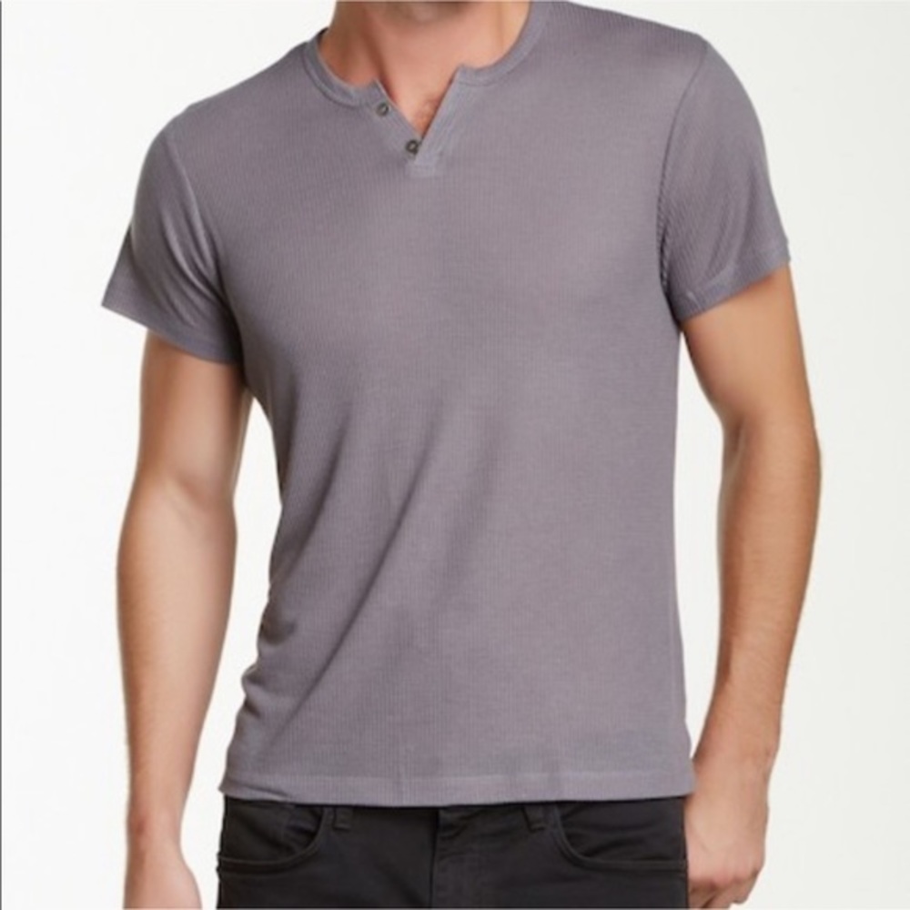 Joe's Jeans Mens Winslow Short Sleeve Waffle Knit